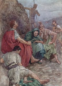 Brutus i jego towarzysze po bitwie pod Filippi autorstwa William Rainey