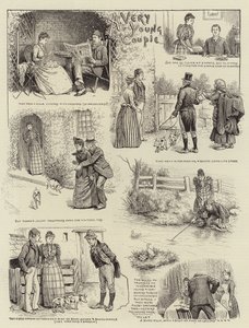 Bardzo młoda para autorstwa William Ralston