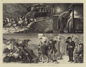 Wakacyjne szkice w górach autorstwa William Ralston