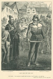 Ilustracja do króla Henryka, część ii autorstwa William Ralston