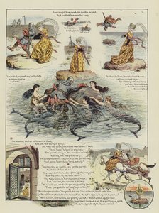 Dziwaczny rycerz (chromolitho) autorstwa William Ralston