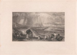 Odległy widok Rouen