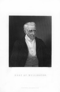 Arthur Wellesley, 1. książę Wellington, brytyjski żołnierz i mąż stanu, 1893.