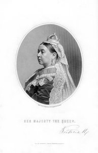 Królowa Wiktoria, królowa Zjednoczonego Królestwa Wielkiej Brytanii i Irlandii, 1899.