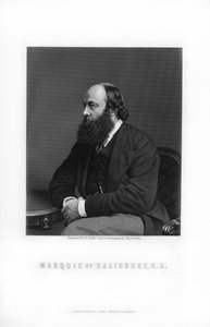 Robert Gascoyne-Cecil, 3. markiz Salisbury, brytyjski mąż stanu i premier, 1893.