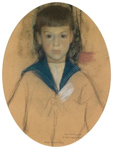 Albert Rothenstein autorstwa William Rothenstein
