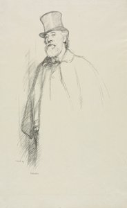 Alfons Legros autorstwa William Rothenstein