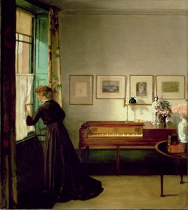 Wnętrze autorstwa William Rothenstein