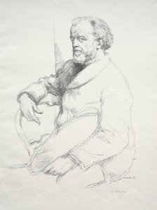 Henri Fantin Latour autorstwa William Rothenstein
