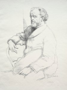 Henri Fantin-Latour, 1897. autorstwa William Rothenstein