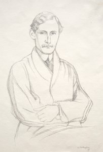 J.E. Spingarn autorstwa William Rothenstein