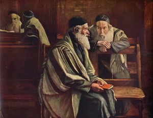 Synagoga żydowska, Spitalfields, 1935