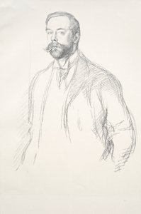 John Singer Sargent autorstwa William Rothenstein