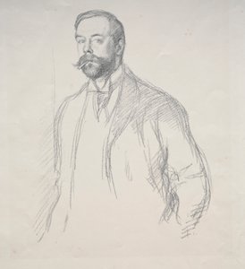 John Singer Sargent autorstwa William Rothenstein