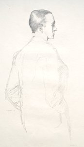 Max Beerbohm autorstwa William Rothenstein