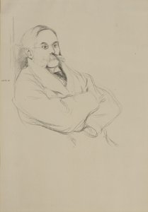 Portret Moritza Rothensteina autorstwa William Rothenstein