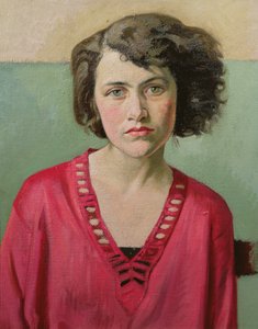 Portret dziewczyny w różu