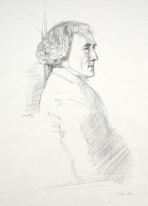 Sir Henry Irving autorstwa William Rothenstein