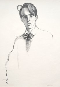 William Butler Yeats autorstwa William Rothenstein