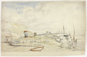 Wybrzeże Scarborough autorstwa William Roxby Beverley