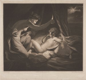 Kupidyn i Psyche autorstwa William Say