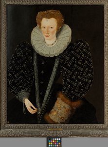Elizabeth Palmer, ok. 1564-1633 (olej na desce)