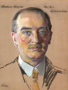 Andrew Keogh, MA 1904, bibliotekarz 1916- autorstwa William Sergeant Kendall
