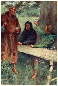 „Robin Hood i Czarny Mnich”, 1910.