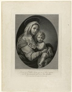 Madonna z Dzieciątkiem autorstwa William Sharp