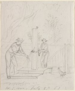 Przy pompie, 1861. autorstwa William Sidney Mount