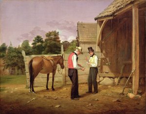 Targowanie się o konia, 1835