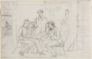 Łapanie melodii autorstwa William Sidney Mount