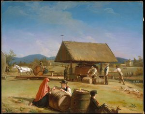 Produkcja cydru autorstwa William Sidney Mount