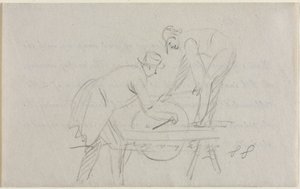 Szlifowanie siekiery autorstwa William Sidney Mount