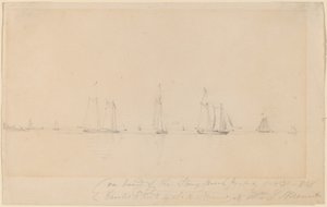 Na pokładzie pakietu Stony Brook autorstwa William Sidney Mount