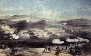Bitwa pod Kominiarką 25 października 1854 r. Szarża Lekkiej Brygady autorstwa William Crimea Simpson