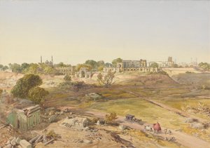 Rezydencja, Lucknow autorstwa William Simpson