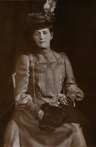 Aleksandra, królowa małżonka króla Edwarda VII Zjednoczonego Królestwa, 1905 autorstwa William Slade Stuart