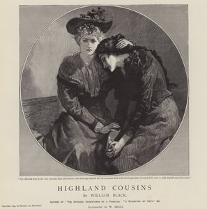 Highland Cousins – William Black autorstwa William Small
