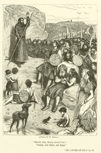 St Columb z Iona autorstwa William Small