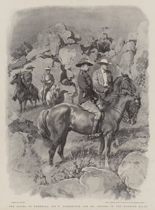 Powstanie w Rodezji, Sir F Carrington i pan Rhodes na wzgórzach Matoppo