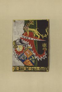 Sir Edmond Plantagenet z Langley, hrabia Cambridge i książę Yorku, 1361-1402 (chromolitho) autorstwa William St John Hope