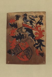 Sir Henry Percy, lord Percy, lord Poynings i hrabia Northumberland, 1474-1489 (chromolitho) autorstwa William St John Hope
