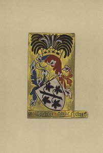 Sir Hertong von Clux, 1421-c 1445 (chromolitho) autorstwa William St John Hope