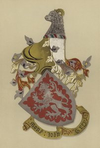 Sir John Grey, hrabia Tankerville, ok. 1419-1421 (chromolitho) autorstwa William St John Hope