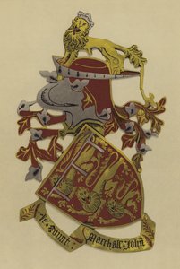 Sir John Mowbray, książę Norfolk i hrabia marszałek, 1421-1432 (chromolitho) autorstwa William St John Hope