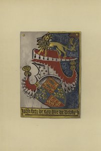 Sir John Plantagenet z Lancaster, hrabia Kendal i książę Bedford, ok. 1402-1435 (chromolitho) autorstwa William St John Hope