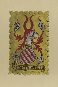 Sir John Sully, ok. 1361-c 1388 (chromolitho) autorstwa William St John Hope