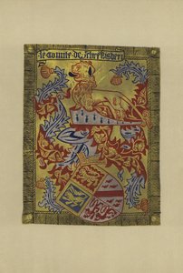 Sir John Talbot, hrabia Shrewsbury i Waterford, 1424-1453 (chromolitho) autorstwa William St John Hope