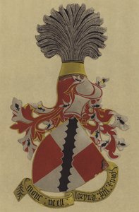Sir Neel Loryng, 1348-1385-6 (chromolitho) autorstwa William St John Hope